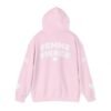 💖 "femme fierce" hoodie pink & white unisex heavy blend™ sweatshirt cozy, bold & stylish 💖